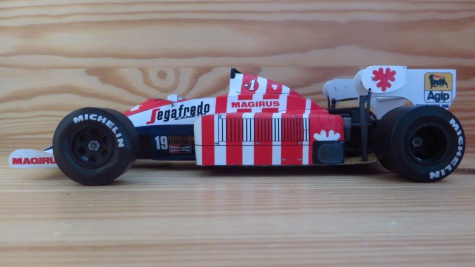 Toleman TG184; Portugal-GP; Ayrton Senna Toleman TG184; Portugal-GP; Ayrton Senna
