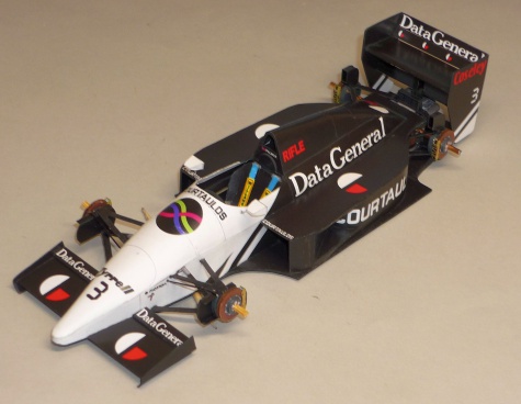 Tyrrell DG016 - Jonathan Palmer - GP Monaka 1987 Tyrrell DG016 - Jonathan Palmer - GP Monaka 1987