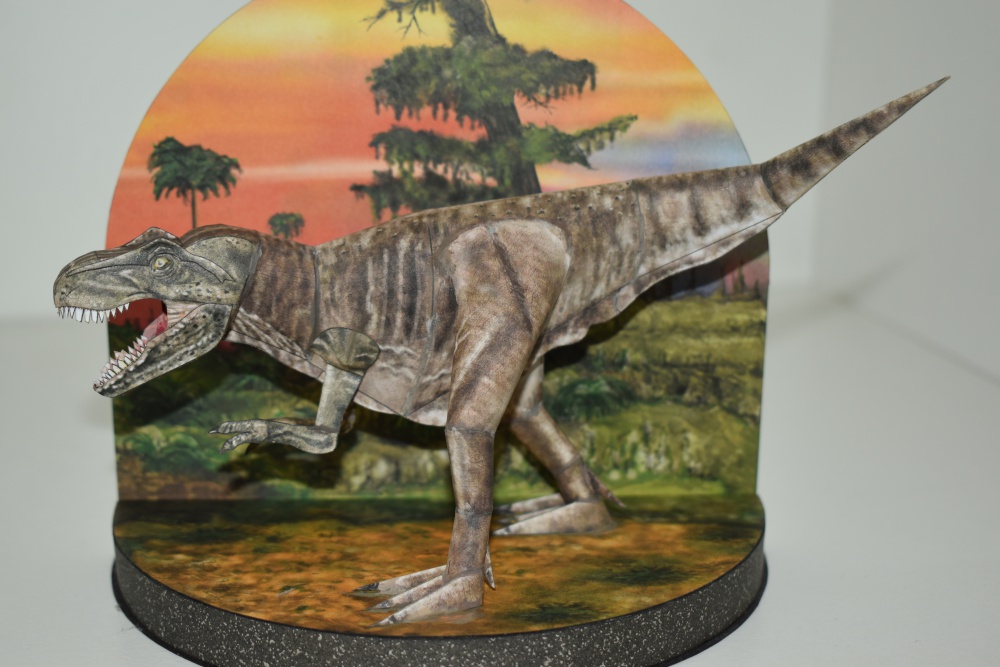 Styrakosaurus, Stegosaurus, Tyranosaurus Rex (Pln� velikost v nov�m okn�) Styrakosaurus, Stegosaurus, Tyranosaurus Rex