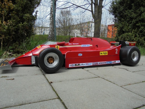 Ferrari 126 C. turbo 1980