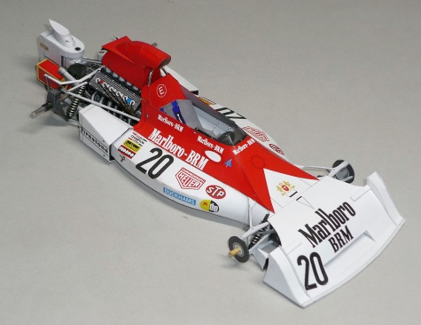 BRM P160E - Jean Pierre Boltoise - GP V. Bitánie 1973 BRM P160E - Jean Pierre Boltoise - GP V. Bitánie 1973