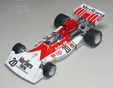 BRM P160E - Jean Pierre Boltoise - GP V. Bitánie 1973 BRM P160E - Jean Pierre Boltoise - GP V. Bitánie 1973