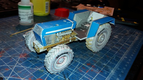 Zetor Crystal 12045 + otočené řízení (vlastní úprava) Zetor Crystal 12045 + otočené řízení (vlastní úprava)