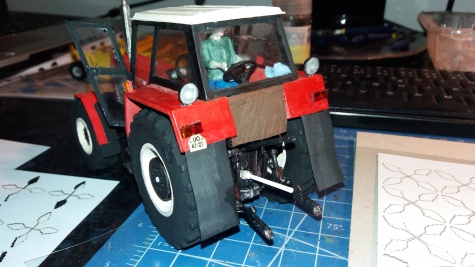 Zetor Crystal 12045 + otočené řízení (vlastní úprava) Zetor Crystal 12045 + otočené řízení (vlastní úprava)