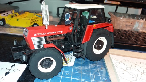 Zetor Crystal 12045 + otočené řízení (vlastní úprava) Zetor Crystal 12045 + otočené řízení (vlastní úprava)