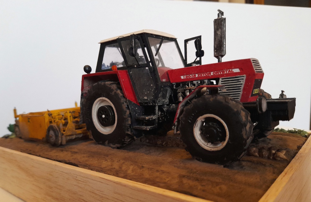 Zetor Crystal 12045 + otočené řízení (vlastní úprava) (Plná velikost v novém okně) Zetor Crystal 12045 + otočené řízení (vlastní úprava)