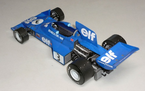 Tyrrell 007 - Jody Scheckter - GP védska 1974 Tyrrell 007 - Jody Scheckter - GP védska 1974