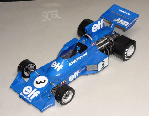 Tyrrell 007 - Jody Scheckter - GP védska 1974 Tyrrell 007 - Jody Scheckter - GP védska 1974