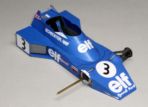 Tyrrell 007 - Jody Scheckter - GP védska 1974 Tyrrell 007 - Jody Scheckter - GP védska 1974