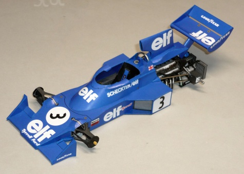 Tyrrell 007 - Jody Scheckter - GP védska 1974 Tyrrell 007 - Jody Scheckter - GP védska 1974