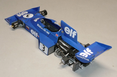 Tyrrell 007 - Jody Scheckter - GP védska 1974 Tyrrell 007 - Jody Scheckter - GP védska 1974