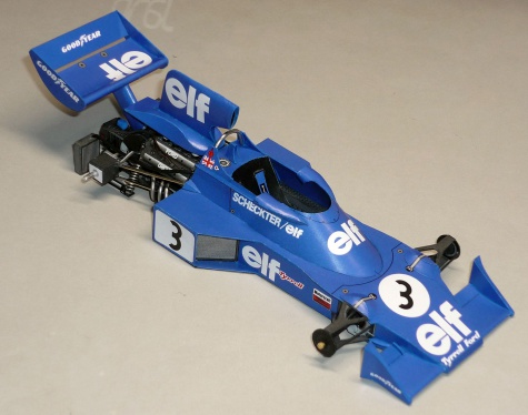 Tyrrell 007 - Jody Scheckter - GP védska 1974 Tyrrell 007 - Jody Scheckter - GP védska 1974