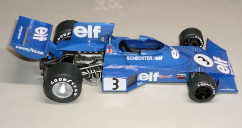 Tyrrell 007 - Jody Scheckter - GP védska 1974 Tyrrell 007 - Jody Scheckter - GP védska 1974