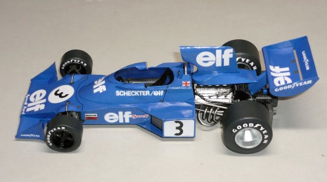 Tyrrell 007 - Jody Scheckter - GP védska 1974 Tyrrell 007 - Jody Scheckter - GP védska 1974