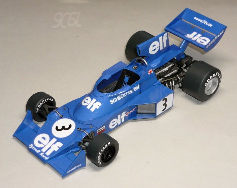 Tyrrell 007 - Jody Scheckter - GP védska 1974 Tyrrell 007 - Jody Scheckter - GP védska 1974