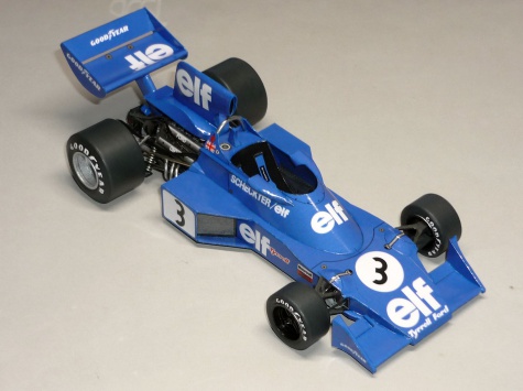 Tyrrell 007 - Jody Scheckter - GP védska 1974 Tyrrell 007 - Jody Scheckter - GP védska 1974