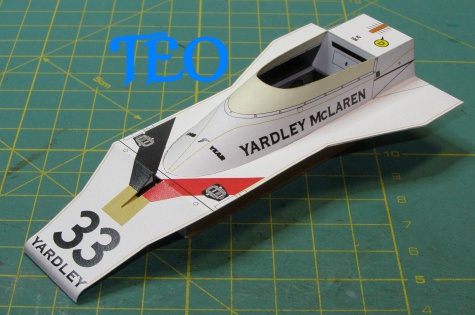 Mc Laren M23 Yardley Mc Laren M23 Yardley