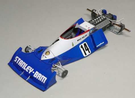 BRM P201 - Mike Wilds - GP Argentiny 1975 BRM P201 - Mike Wilds - GP Argentiny 1975