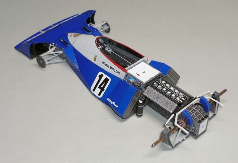 BRM P201 - Mike Wilds - GP Argentiny 1975 BRM P201 - Mike Wilds - GP Argentiny 1975