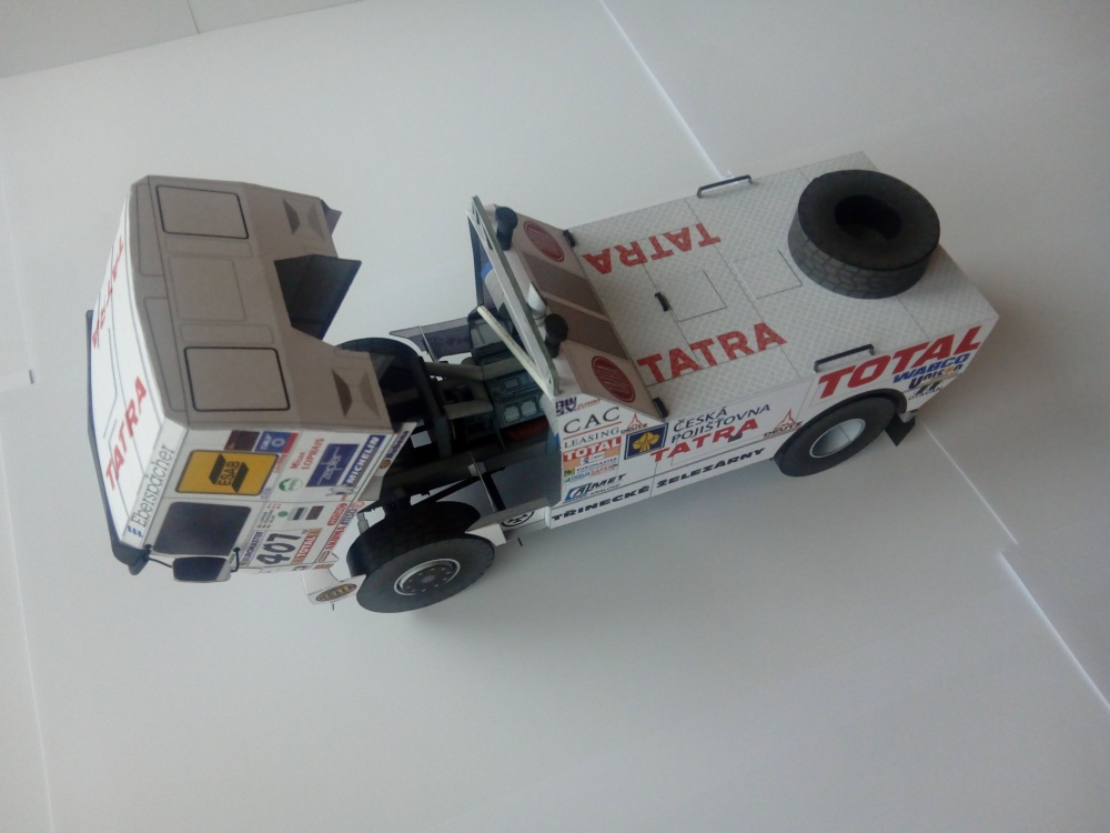 TATRA 815 2 ZE R 55 4x4 Puma, Dakar 2000 (Plná velikost v novém okně) TATRA 815 2 ZE R 55 4x4 Puma, Dakar 2000