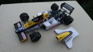 Williams FW09B Honda - Nigel Mansell - Brazil-Jacarepaqua 1985 testing