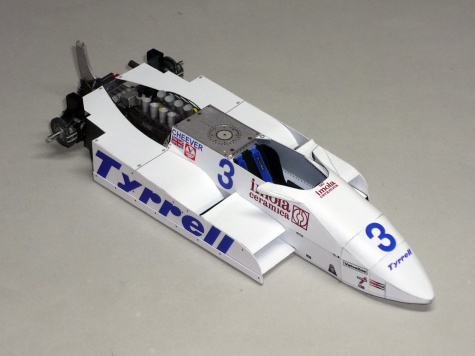 Tyrrell 011 - Eddie Cheever - GP V.Británie 1981 Tyrrell 011 - Eddie Cheever - GP V.Británie 1981