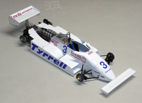 Tyrrell 011 - Eddie Cheever - GP V.Británie 1981 Tyrrell 011 - Eddie Cheever - GP V.Británie 1981