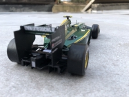 Lotus Cosworth T127, Heikki Kovalainen, GP Bahrain 2010