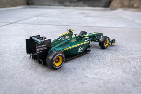 Lotus Cosworth T127, Heikki Kovalainen, GP Bahrain 2010