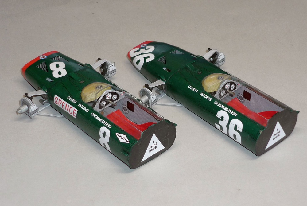 BRM P83 - Mike Spence - GP Italie a Mexika 1967 (Plná velikost v novém okně) BRM P83 - Mike Spence - GP Italie a Mexika 1967