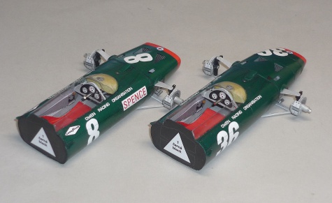 BRM P83 - Mike Spence - GP Italie a Mexika 1967 BRM P83 - Mike Spence - GP Italie a Mexika 1967