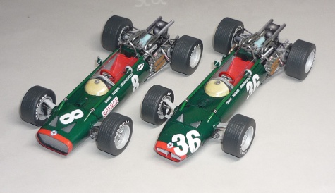 BRM P83 - Mike Spence - GP Italie a Mexika 1967