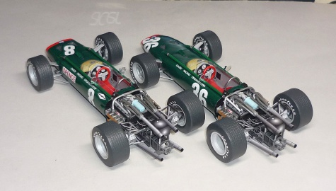 BRM P83 - Mike Spence - GP Italie a Mexika 1967