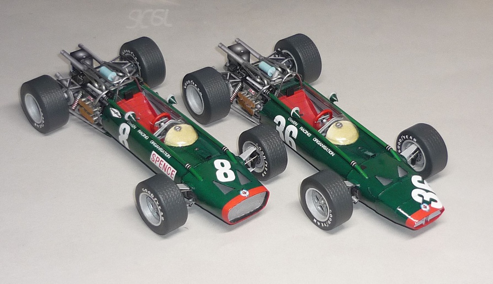 BRM P83 - Mike Spence - GP Italie a Mexika 1967 (Plná velikost v novém okně) BRM P83 - Mike Spence - GP Italie a Mexika 1967