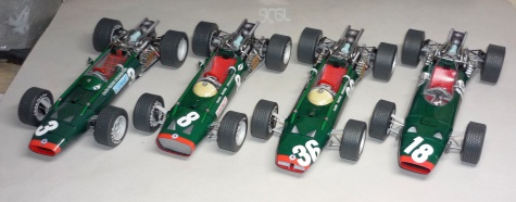 BRM P83 - Mike Spence - GP Italie a Mexika 1967