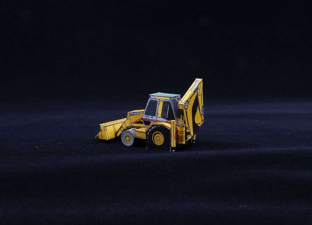 Caterpillar 428B (Plná velikost v novém okně) Caterpillar 428B