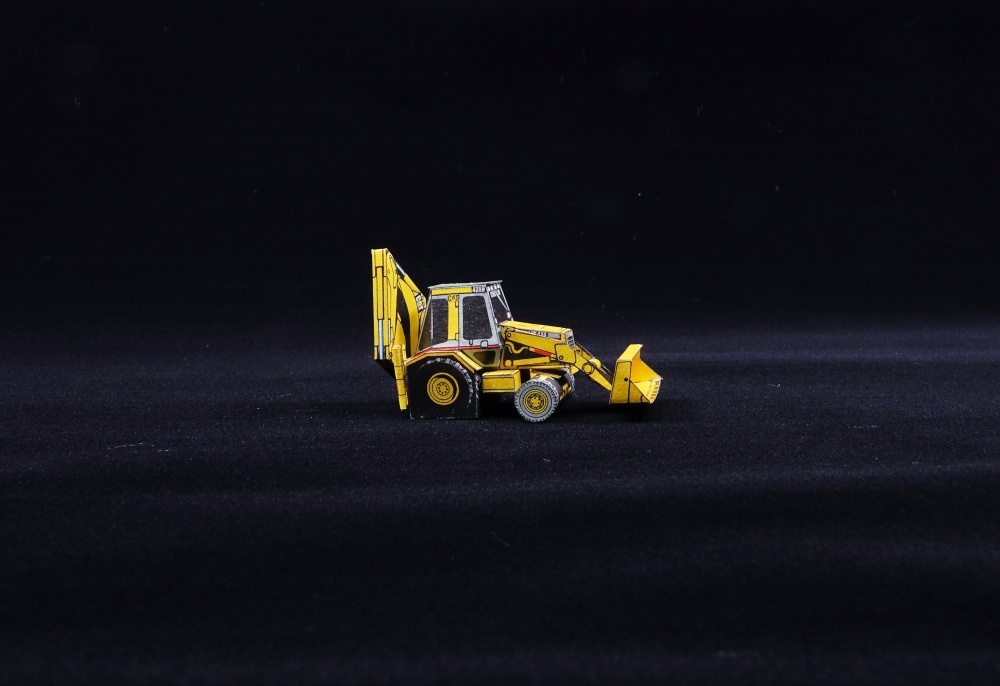 Caterpillar 428B (Pln� velikost v nov�m okn�) Caterpillar 428B