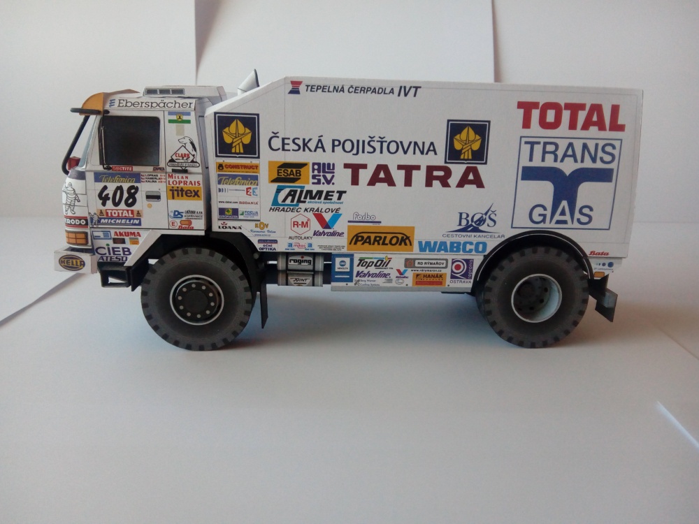 TATRA Puma Evo II, T 815 - 2 ZV R 45 - 16400 4x4.1 Dakar 2003 (Plná velikost v novém okně) TATRA Puma Evo II, T 815 - 2 ZV R 45 - 16400 4x4.1 Dakar 2003