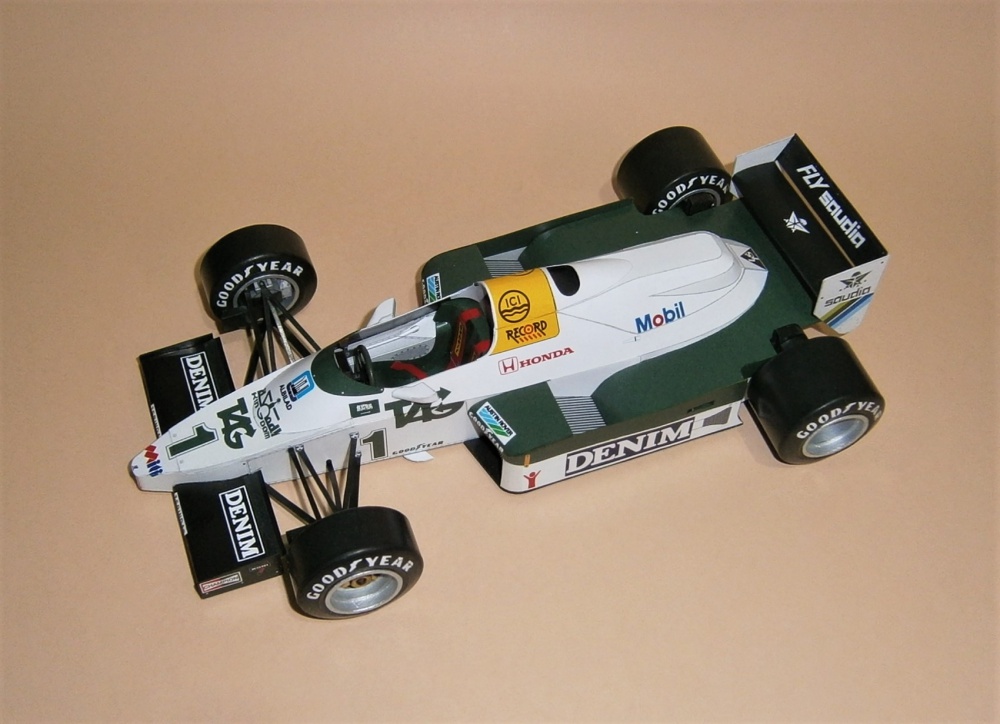 Ar�na 18 - Williams FW09 - K.Rosberg, GP JAR-Kyalami 1983 - 1:18