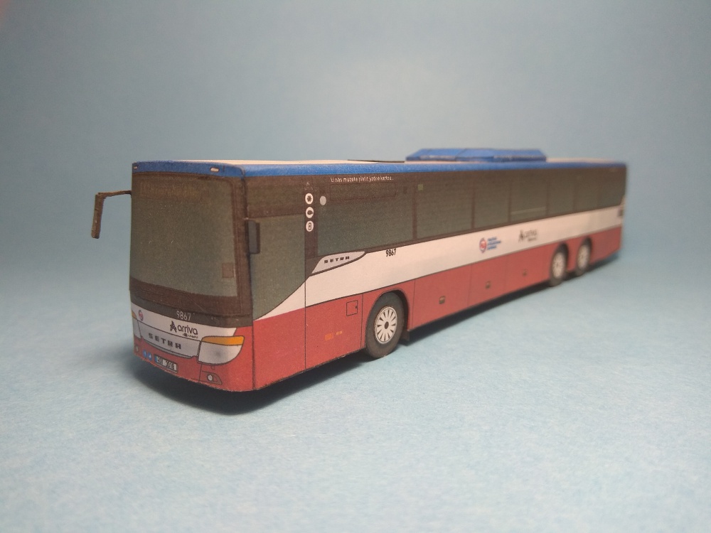 SETRA S 419 UL - Arriva Střední Čechy (Plná velikost v novém okně) SETRA S 419 UL - Arriva Střední Čechy