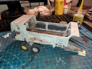 Rozmetadlo RMA-8 / 1:32 / AGROMODELS + vlastn� �pravy