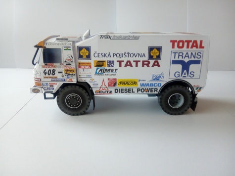 TATRA T 815 - 2 ZV R 45 - 16400 4x4.1 abák, Dakar 2002 TATRA T 815 - 2 ZV R 45 - 16400 4x4.1 abák, Dakar 2002