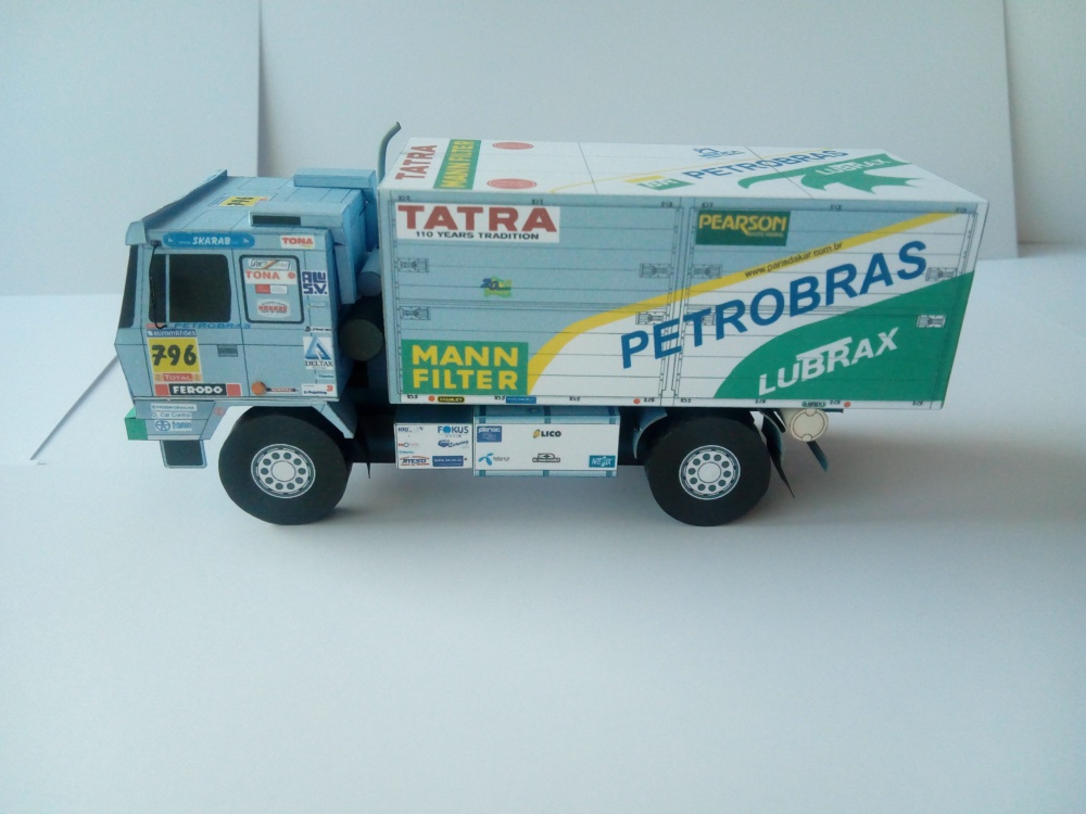 Tatra 815 4x4 - asistence, Letka Racing team, Dakar 2007 (Pln� velikost v nov�m okn�) Tatra 815 4x4 - asistence, Letka Racing team, Dakar 2007