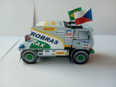 Tatra 815 4x4 Dakar 2006 - finish 4 th place, A. Azevedo, Vilarta, Martinec
