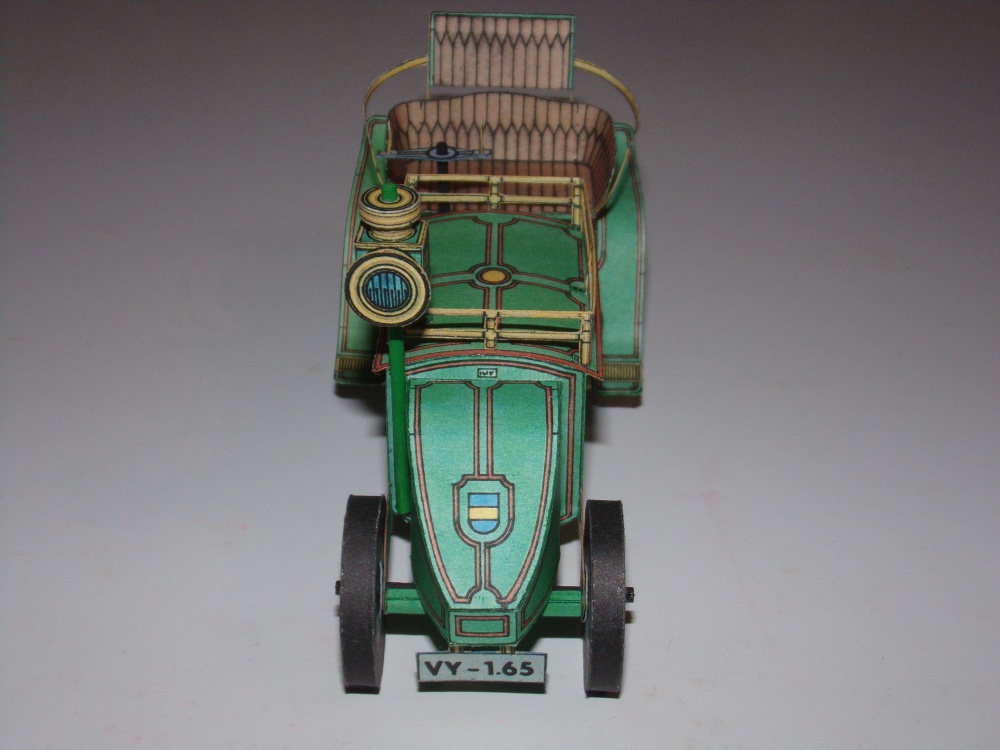 Elektřinou hnaný vůz potovní (Plná velikost v novém okně) Elektřinou hnaný vůz potovní