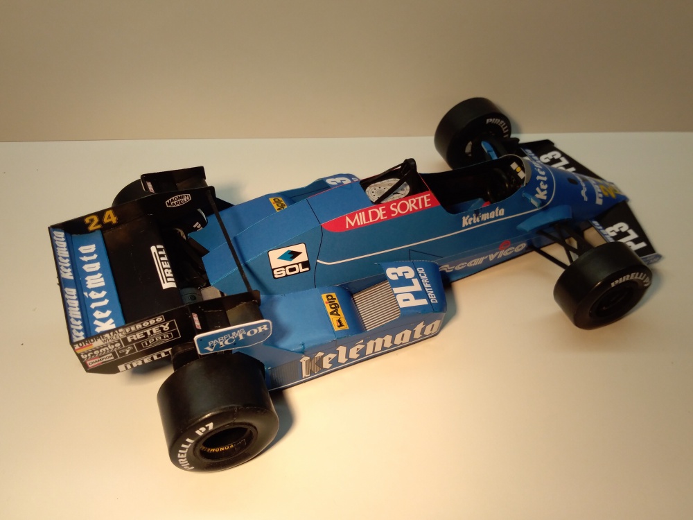 Osella FA1F, P. Ghinzani, US GP Dallas 1984 (Plná velikost v novém okně) Osella FA1F, P. Ghinzani, US GP Dallas 1984