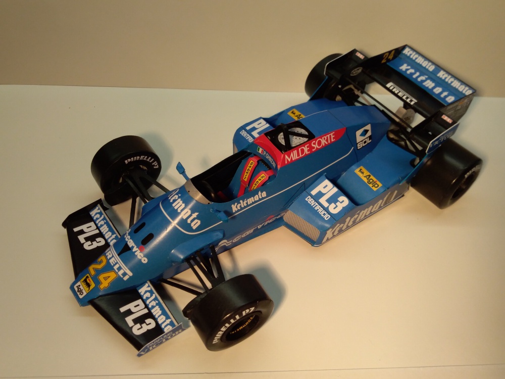 Osella FA1F, P. Ghinzani, US GP Dallas 1984 (Pln� velikost v nov�m okn�) Osella FA1F, P. Ghinzani, US GP Dallas 1984