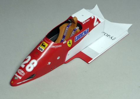 Ferrari 126C3 - René Arnoux - GP Německa 1983 Ferrari 126C3 - René Arnoux - GP Německa 1983