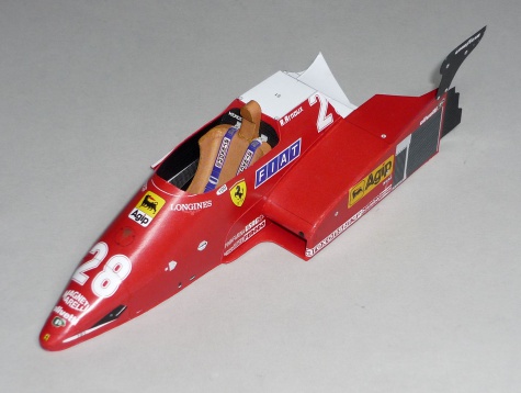 Ferrari 126C3 - René Arnoux - GP Německa 1983 Ferrari 126C3 - René Arnoux - GP Německa 1983