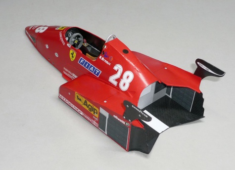 Ferrari 126C3 - René Arnoux - GP Německa 1983 Ferrari 126C3 - René Arnoux - GP Německa 1983